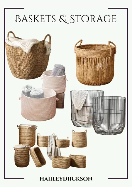 Baskets & Storage: Organizing with Style from West Elm
